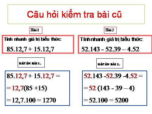 Chương I. §6. Phân tích đa thức thành nhân tử bằng phương pháp đặt nhân tử chung