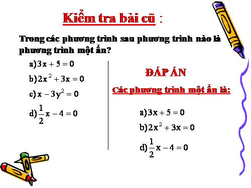 Chương III. §2. Phương trình bậc nhất một ẩn và cách giải