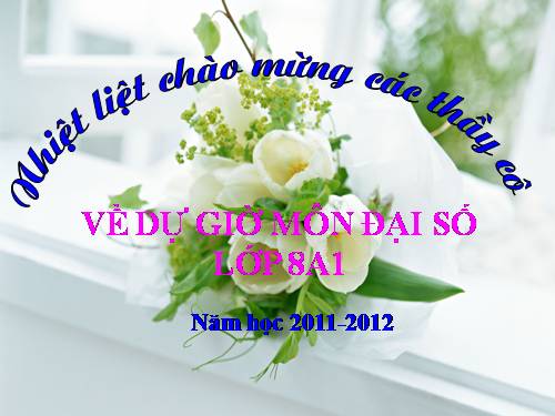 Chương III. §3. Phương trình đưa được về dạng ax + b = 0