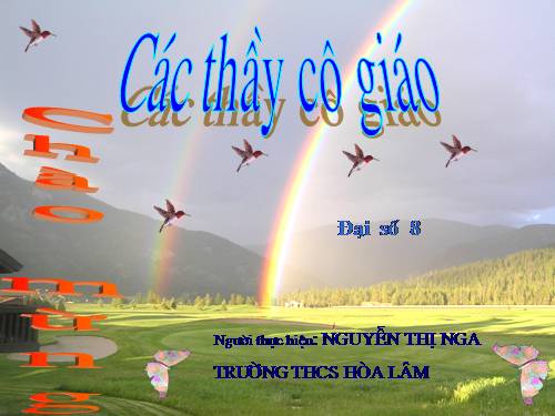 Chương II. §9. Biến đổi các biểu thức hữu tỉ. Giá trị của phân thức