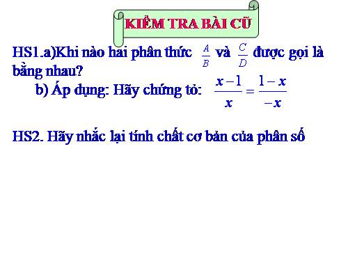 Chương II. §4. Quy đồng mẫu thức nhiều phân thức