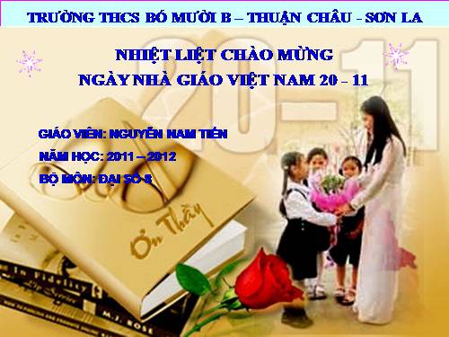 Chương II. §3. Rút gọn phân thức