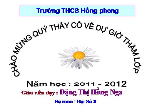 Chương I. §11. Chia đa thức cho đơn thức