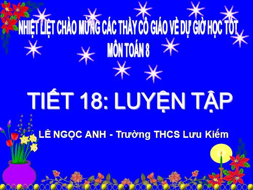 Các bài Luyện tập