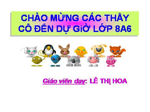 Chương II. §1. Phân thức đại số