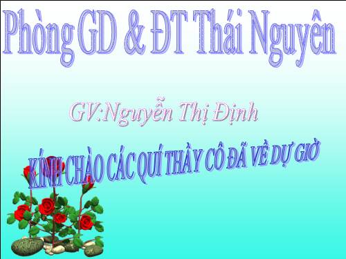 Chương IV. §3. Bất phương trình một ẩn