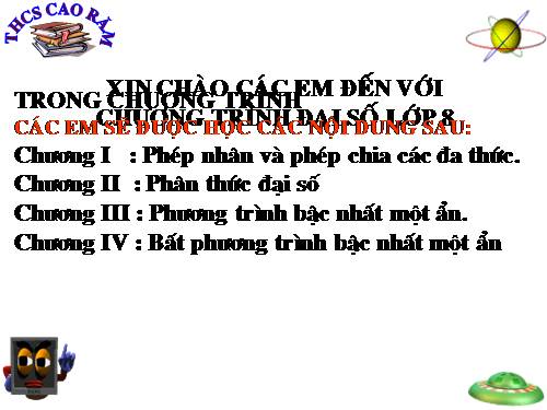 Chương I. §1. Nhân đơn thức với đa thức