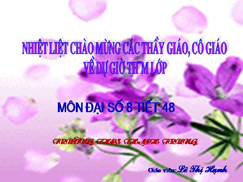 Chương I. §11. Chia đa thức cho đơn thức