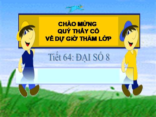 Chương IV. §4. Bất phương trình bậc nhất một ẩn