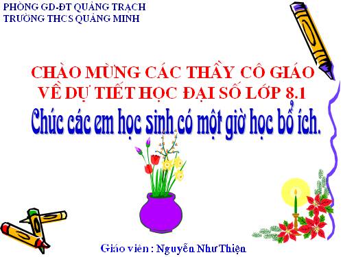 Chương IV. §3. Bất phương trình một ẩn