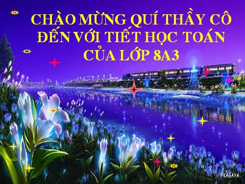 Chương IV. §3. Bất phương trình một ẩn