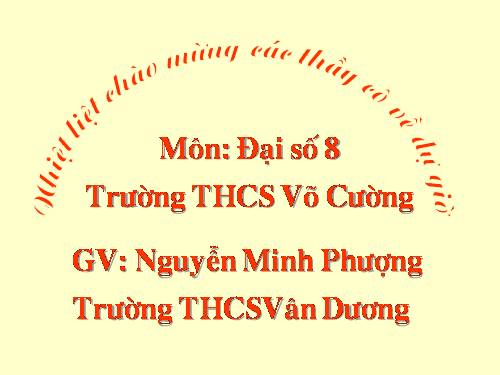 Các bài Luyện tập