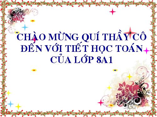 Chương IV. §3. Bất phương trình một ẩn