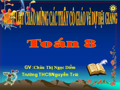 Chương III. §3. Phương trình đưa được về dạng ax + b = 0