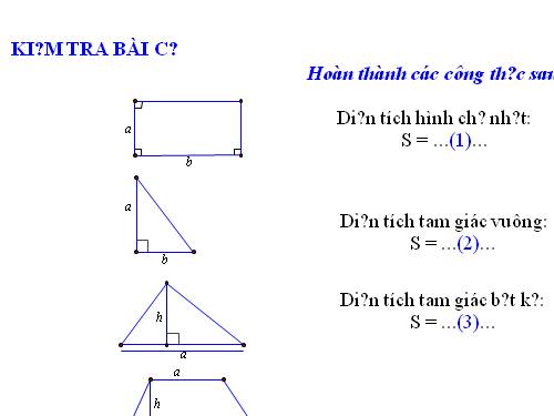 DIỆN TÍCH ĐA GIÁC (Hội giảng Huyện)-Soạn trên GSP