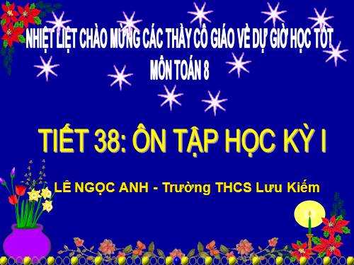 Ôn tập Chương I. Phép nhân và phép chia các đa thức