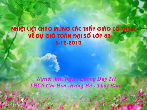 Chương II. §8. Phép chia các phân thức đại số