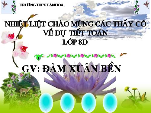 Chương III. §5. Phương trình chứa ẩn ở mẫu