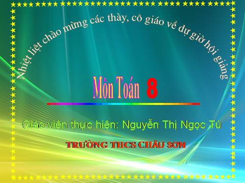 Chương II. §5. Phép cộng các phân thức đại số