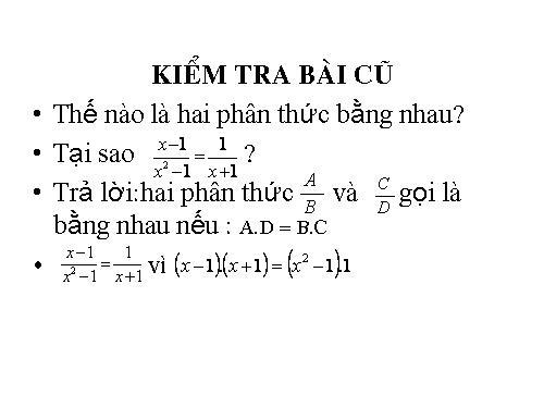 Chương II. §2. Tính chất cơ bản của phân thức