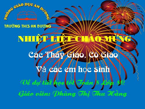 Chương II. §5. Phép cộng các phân thức đại số