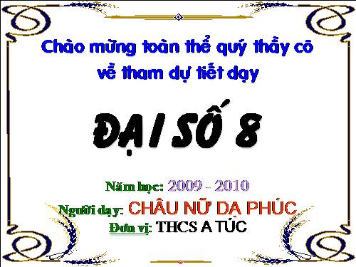 Chương II. §3. Rút gọn phân thức