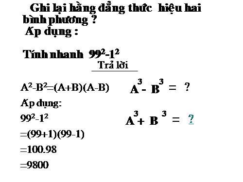 Chương I. §3. Những hằng đẳng thức đáng nhớ