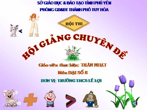 Chương IV. §4. Bất phương trình bậc nhất một ẩn