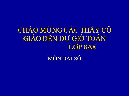 Chương II. §3. Rút gọn phân thức