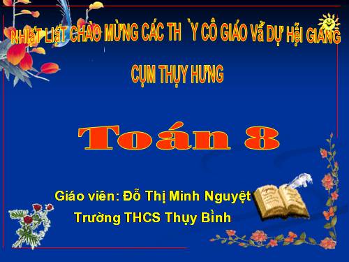 Chương IV. §4. Bất phương trình bậc nhất một ẩn