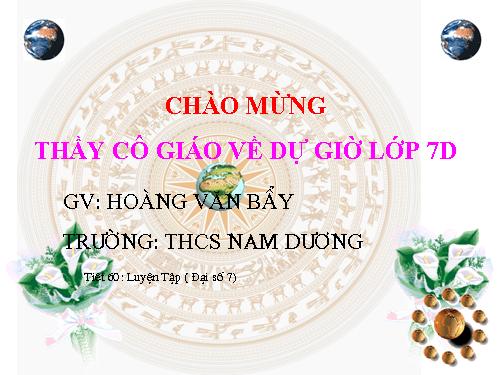 Các bài Luyện tập