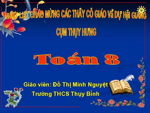 Chương IV. §4. Bất phương trình bậc nhất một ẩn