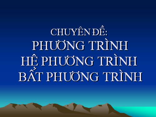 Chương IV. §4. Bất phương trình bậc nhất một ẩn