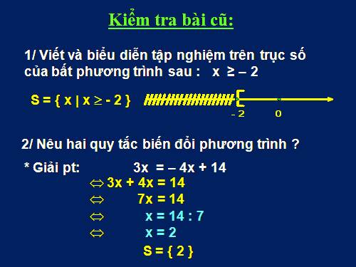 Chương IV. §4. Bất phương trình bậc nhất một ẩn