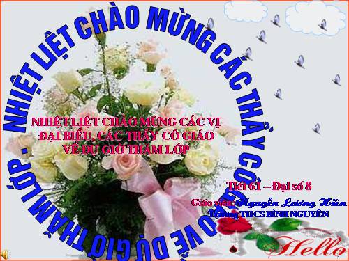 Chương IV. §4. Bất phương trình bậc nhất một ẩn