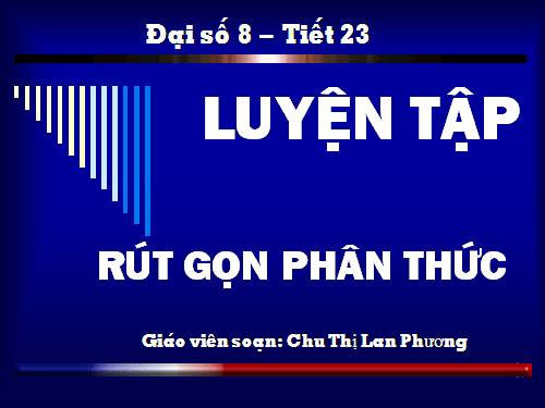 Các bài Luyện tập