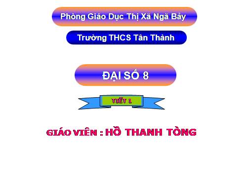 Chương I. §1. Nhân đơn thức với đa thức