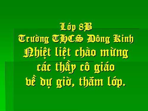 Chương II. §5. Phép cộng các phân thức đại số