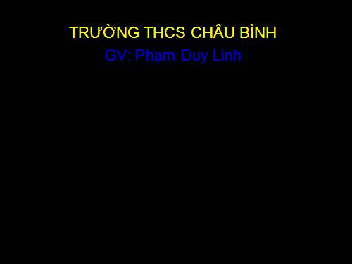 Các bài Luyện tập