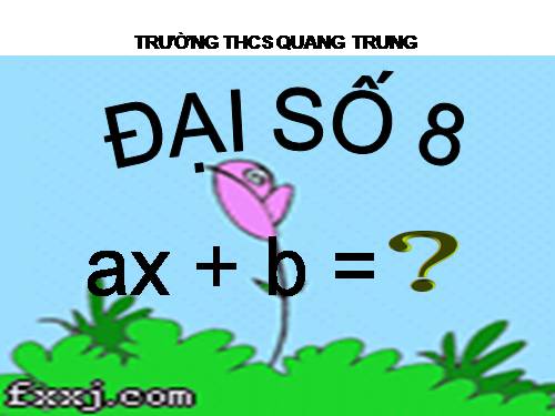 Chương IV. §4. Bất phương trình bậc nhất một ẩn