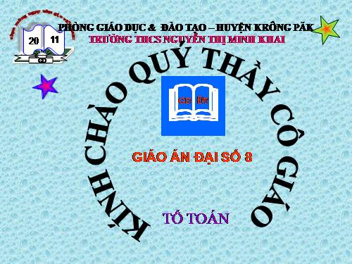 Chương III. §2. Phương trình bậc nhất một ẩn và cách giải