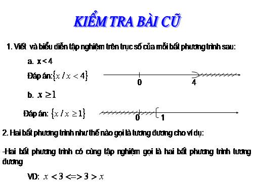 Chương IV. §4. Bất phương trình bậc nhất một ẩn