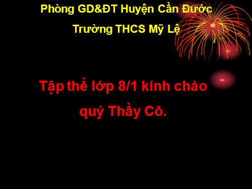 Chương II. §1. Phân thức đại số