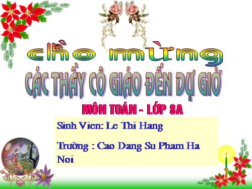 Chương II. §5. Phép cộng các phân thức đại số