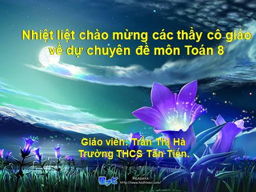 Chương II. §5. Phép cộng các phân thức đại số