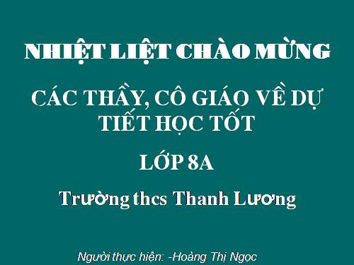 Các bài Luyện tập