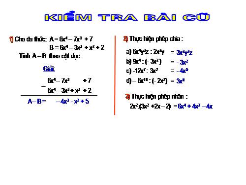 Chương I. §12. Chia đa thức một biến đã sắp xếp