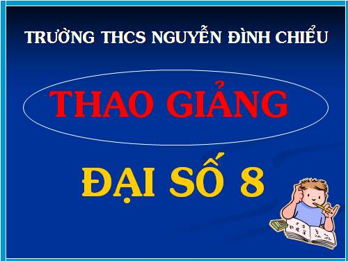 Chương II. §3. Rút gọn phân thức