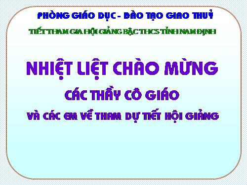 Chương III. §2. Phương trình bậc nhất một ẩn và cách giải