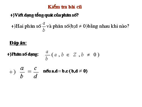 Chương II. §1. Phân thức đại số